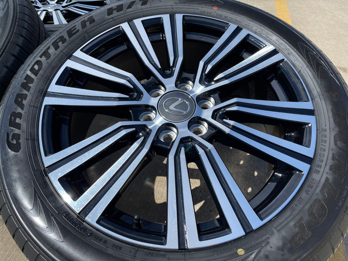22" Lexus LX600 OEM wheels rims 74402 Toyota Tundra Sequoia 2025 2026 2027 Texas Truck Tire