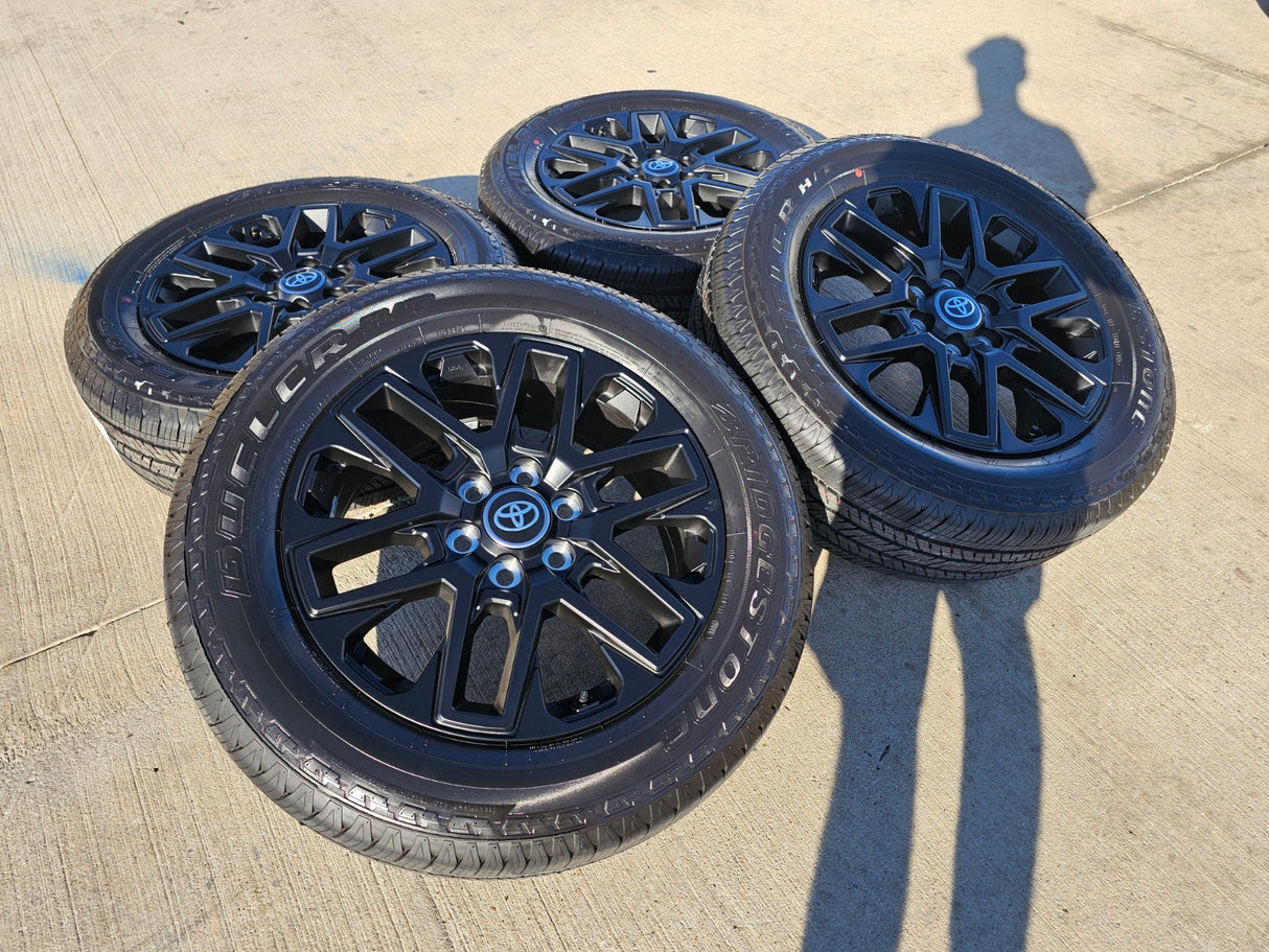 20" Toyota Tundra TRD OEM wheels rims TSS 75276 95295 Sequoia 2024 2025 2026 NEW Texas Truck Tire