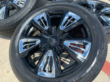 22" Chevy Tahoe Silverado Suburban RST OEM wheels rims 96951 tires NEW Texas Truck Tire