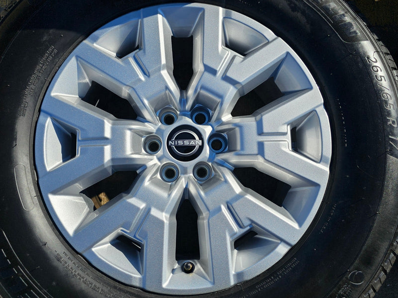 17" Nissan Frontier OEM Desert Runner 62832 wheels rims 2025 2026 NEW MICHELIN Texas Truck Tire