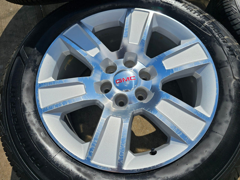 20" GMC Sierra Yukon Denali OEM 5650 wheels rims tires Texas Truck Tire