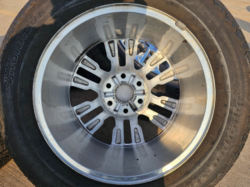20" GMC Yukon Sierra Tahoe Silverado OEM 2120 14024 wheels rims tires Texas Truck Tire