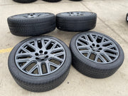 24" Cadillac Escalade Platinum OEM wheels rims tires 2023 2024 2025 2026 NEW Texas Truck Tire