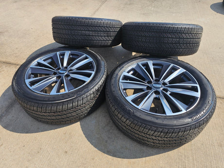 22" Cadillac Escalade Platinum OEM wheels rims tires 2024 2025 2026 NEW Texas Truck Tire