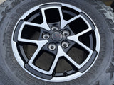 17" Jeep Wrangler Rubicon OEM 95730 9327 wheels rims Gladiator FALKEN MT 33" NEW Texas Truck Tire