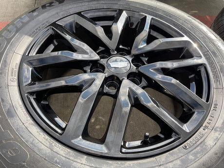 18" Cadillac XT6 XT5 SRX OEM wheels rims Traverse Blazer Acadia 14000 tires NEW Texas Truck Tire