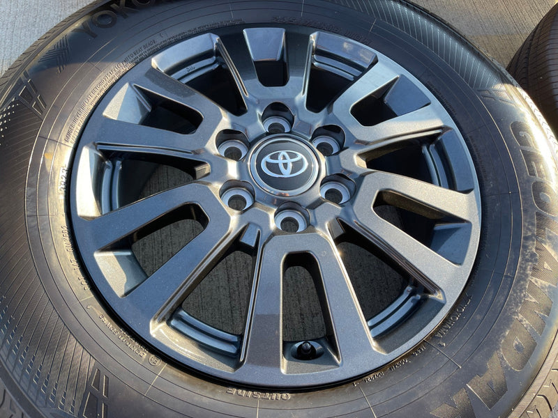 18" Land Cruiser Tundra Sequoia 4Runner GX550 OEM 95953 wheels rims 2026 NEW Texas Truck Tire