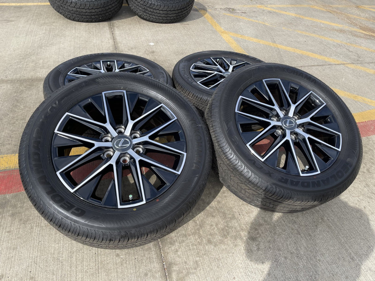 20" Toyota Land Cruiser Tundra OEM wheels rims 10545 Lexus GX550 LX600 2026 NEW Texas Truck Tire