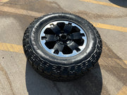 (1) 18" Ford Bronco BADLANDS OEM black wheel rim 10282 Ranger Spare tire Texas Truck Tire
