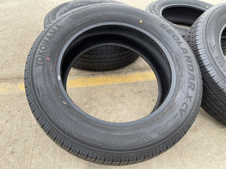 (4) 265/60/20 Yokohama Geolander X-CV tires NEW Sierra Tundra Silverado Texas Truck Tire