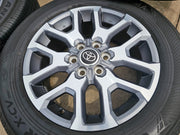 20" Toyota Tundra TSS TRD OEM wheels rims 95359 75277 Sequoia 2023 2024 2025 Texas Truck Tire