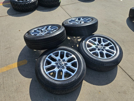 20" Toyota Tundra TSS TRD OEM wheels rims tires 95359 Sequoia 75277 Texas Truck Tire