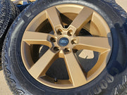 20" Ford F-150 Expedition OEM rims wheels BRONZE 10005 tires NEW Texas Truck Tire