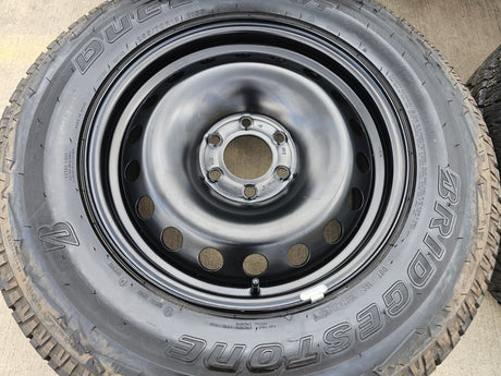 (4) 18" INEOS Grenadier OEM wheels rims tires STEEL 2023 2024 2025 2026 2027 NEW Texas Truck Tire