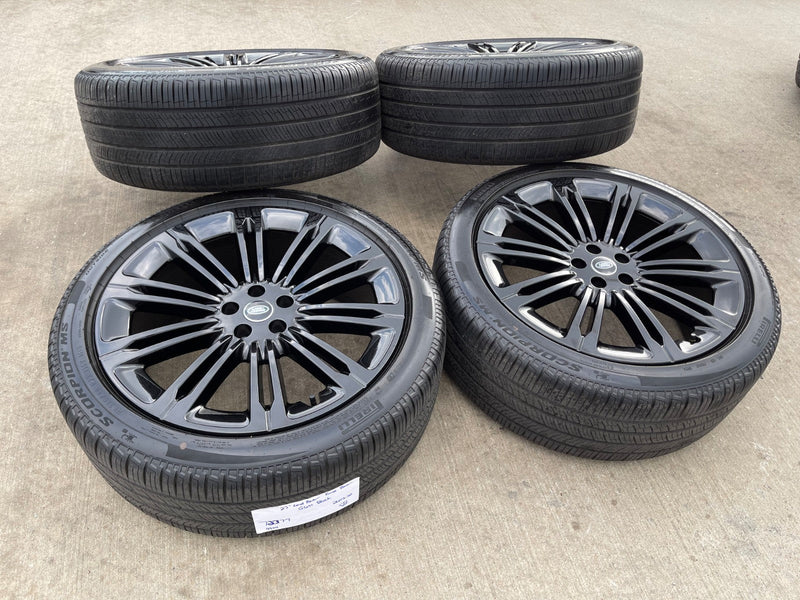 23" Land Rover Range AUTOBIOGRAPHY OEM 72377 wheels rims 2024 2025 2026 PIRELLI Texas Truck Tire