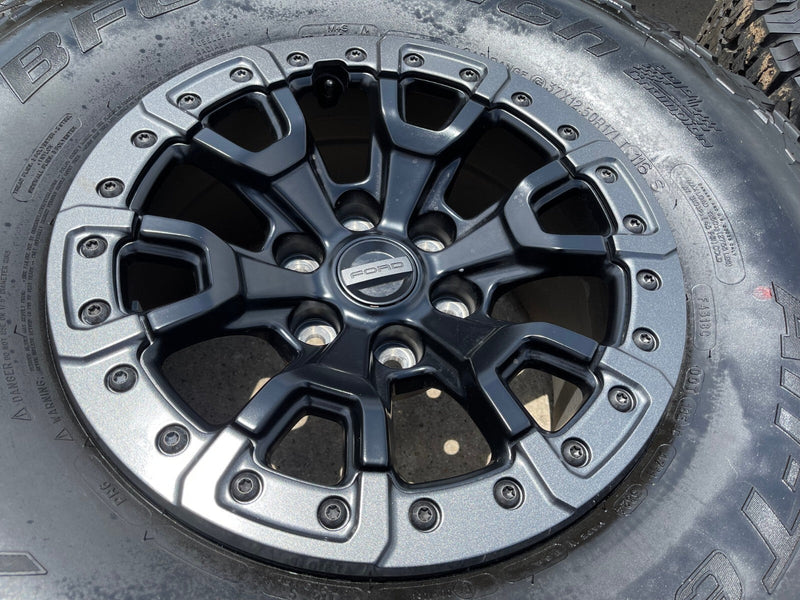 17" Ford F-150 Raptor Bronco R OEM BEADLOCK 51222 rims wheels 37" 2024 2025 NEW Texas Truck Tire