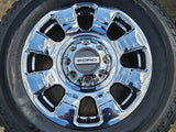 20" Ford F-250 F-350 OEM LARIAT LIMITED 10295 25085 10552 wheels rims CHROME Texas Truck Tire