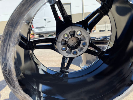 19" + 20" Chevy Corvette C8 OEM wheels rims 14007 14008 2024 2025 2026 2027 NEW Texas Truck Tire