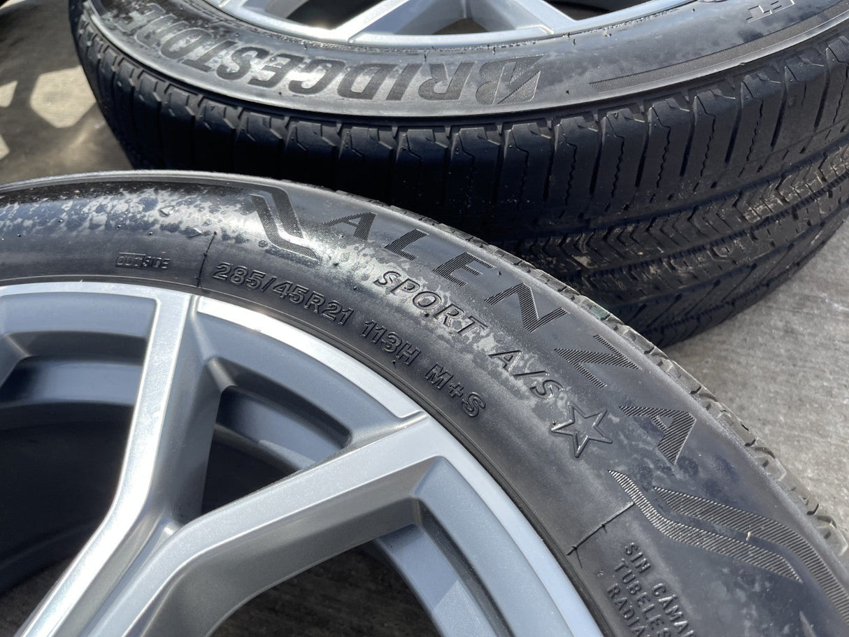 21" BMW X6 X7 OEM 86533 96409 Series 753 wheels rims tires BRIDGESTONE Texas Truck Tire