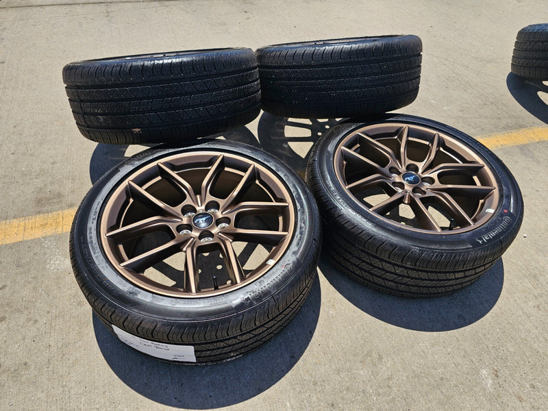 19" Ford Mustang GT Performance Track Pack OEM 10596 wheels rims 2025 2026 NEW Texas Truck Tire
