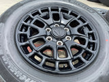 18" Toyota Tundra TSS T FORCE TRD OEM black wheels rims Sequoia 2025 2026 NEW Texas Truck Tire