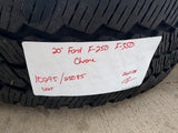 20" Ford F-250 F-350 OEM 10295 25085 10552 chrome Lariat KING RANCH wheels rims Texas Truck Tire