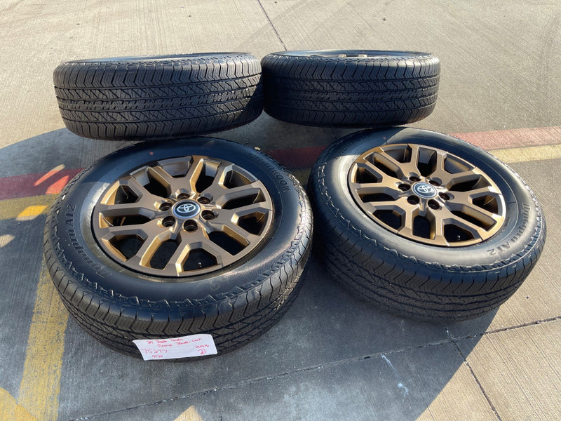 20" Toyota Tundra TSS TRD OEM wheels rims BRONZE 95359 Sequoia 75277 NEW Texas Truck Tire