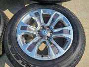 20" Dodge Ram 1500 OEM Laramie Long Horn 2678 2682 wheels rims 2024 2025 NEW Texas Truck Tire