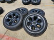 20" Dodge Ram 1500 OEM Laramie Black 2680 wheels rims tires HANKOOK A/T2 NEW Texas Truck Tire