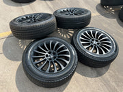 20" Lincoln Aviator Black Label OEM rims wheels 10189 Explorer 2024 2025 NEW Texas Truck Tire
