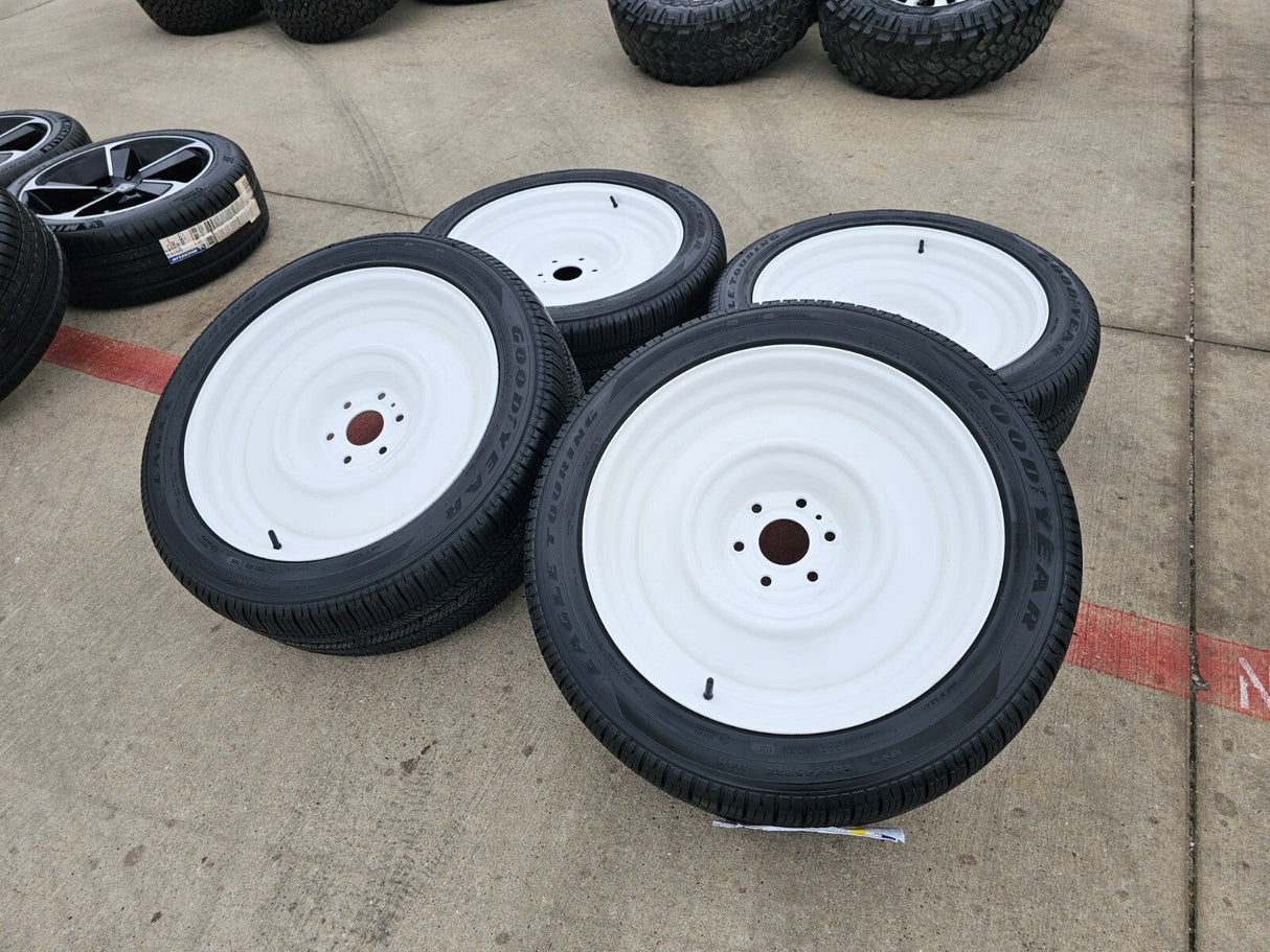 22" Chevy GMC Transport Steel OEM wheels rims Sierra Silverado Escalade NEW Texas Truck Tire