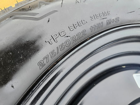 22" Chevy GMC Transport Steel OEM wheel rim Sierra Silverado Escalade tire NEW Texas Truck Tire