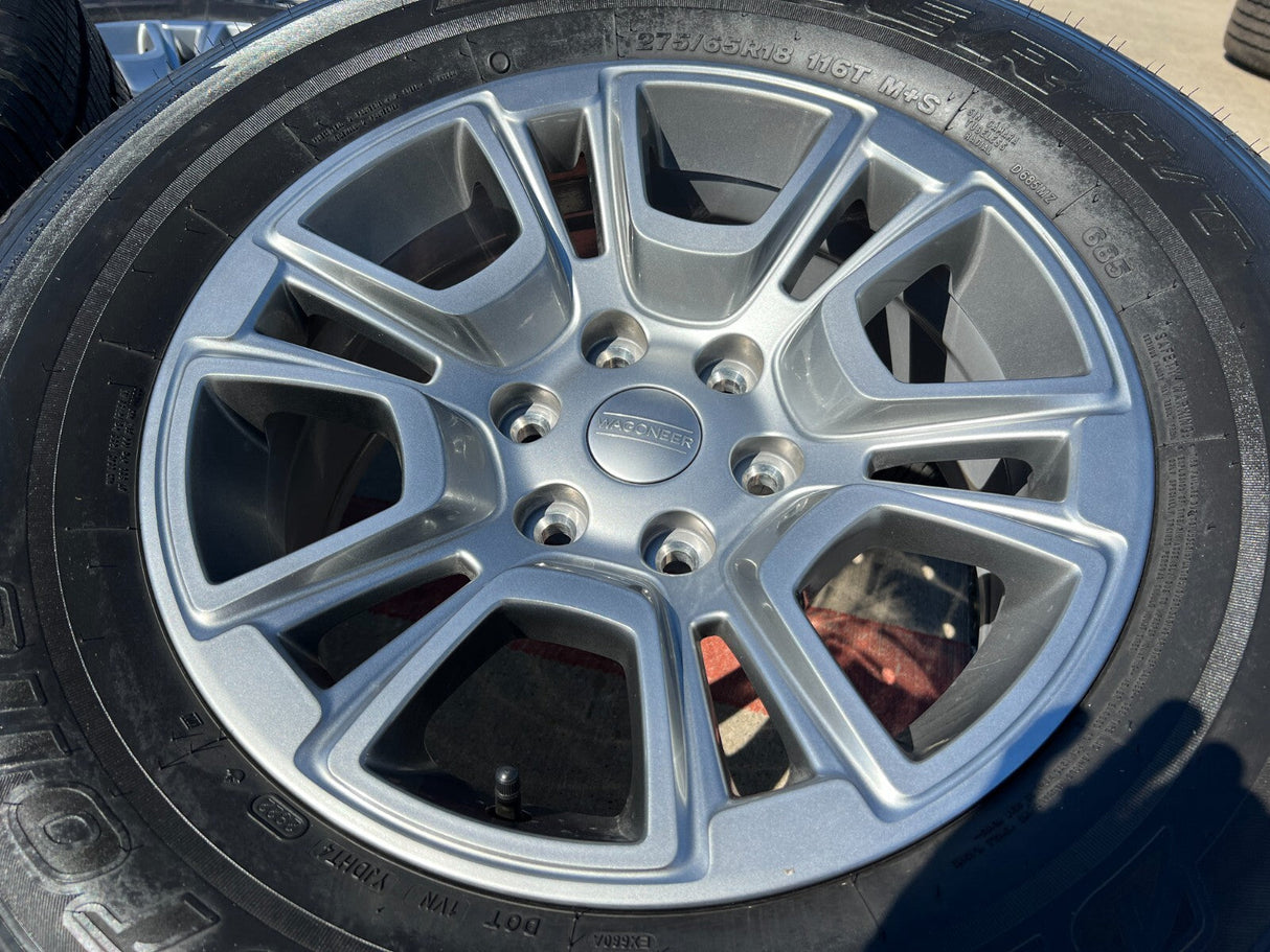 18" Jeep Grand Wagoneer OEM 95374 9295 wheel rim Ram 1500 2023 2024 2025 2026 Texas Truck Tire