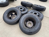17" Dodge Ram 3500 Dually Laramie 8x200 wheels rims 2703 2704 OEM TOYO NEW Texas Truck Tire