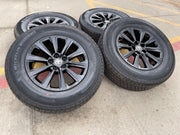 18" Toyota Grand Highlander OEM 10525 wheels rims BLACK Lexus TX350 NEW MICHELIN Texas Truck Tire