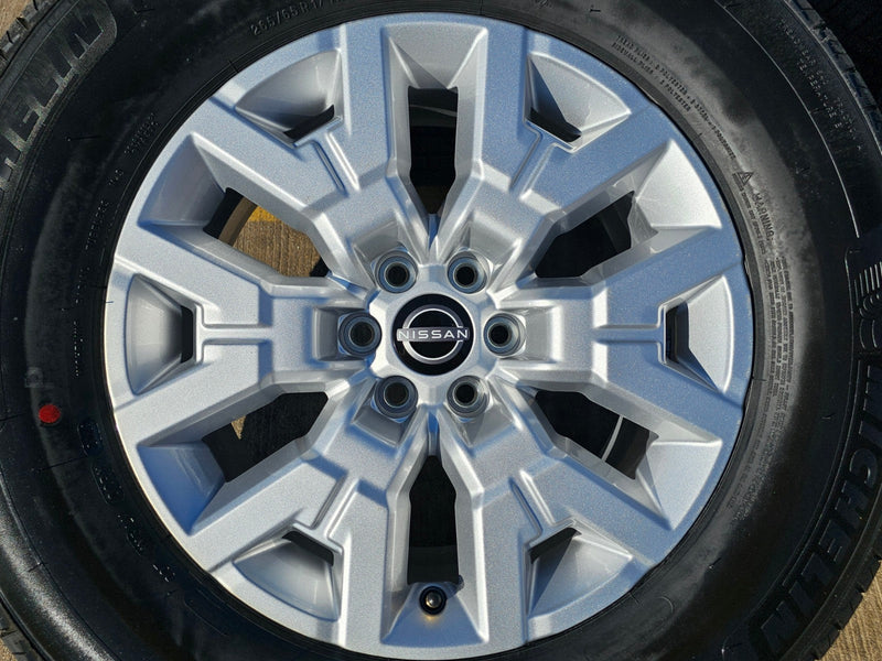 17" Nissan Frontier OEM Desert Runner 62832 wheels rims 2025 2026 NEW MICHELIN Texas Truck Tire