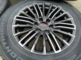 20" GMC Sierra Yukon Chevy Silverado OEM wheels rims 2024 2025 2026 NEW Texas Truck Tire
