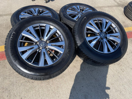 18" Nissan Pathfinder Murano FX35 FX45 QX60 OEM 62742 wheels rims MICHELIN Texas Truck Tire