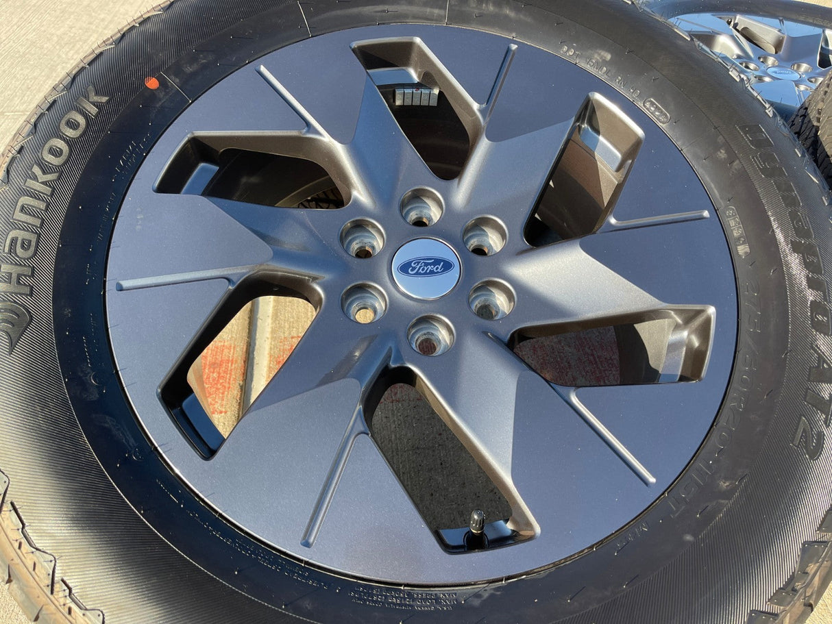 20" Ford F-150 LIMITED OEM rims wheels 10471 Expedition 2025 2026 HANKOOK NEW Texas Truck Tire