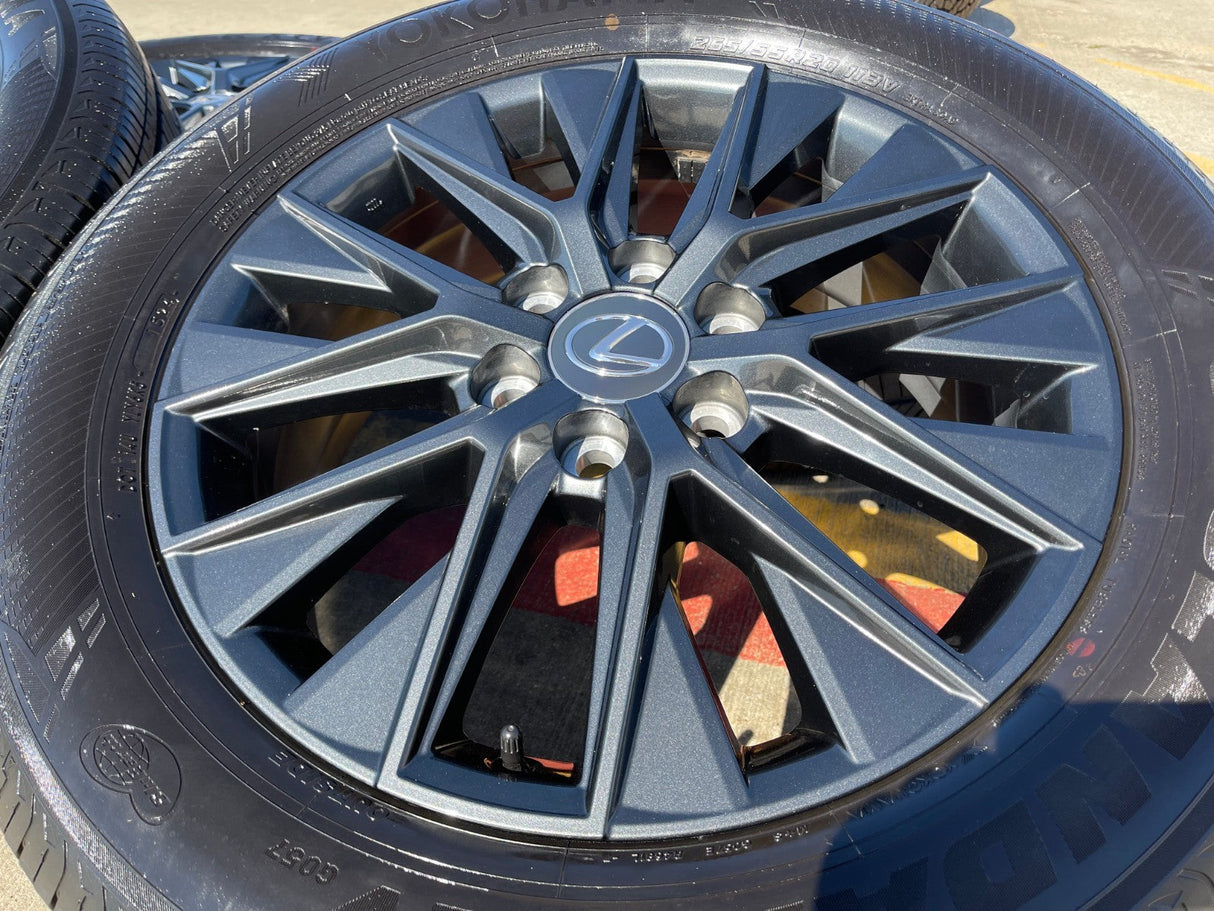 20" Lexus GX550 OEM wheels rims Toyota Land Cruiser Tundra 10545 LX600 2025 2026 Texas Truck Tire