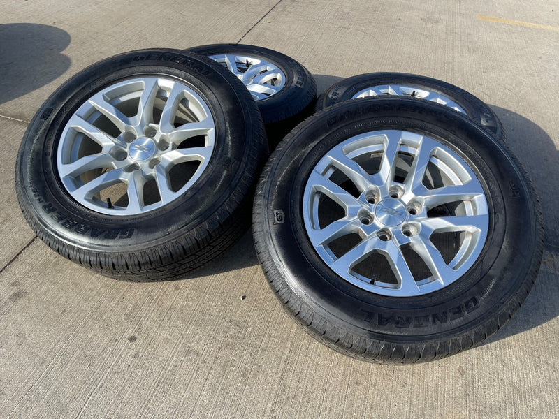 18" Chevy Silverado Suburban Tahoe OEM 5912 wheels rims GMC Yukon Sierra GENERAL Texas Truck Tire