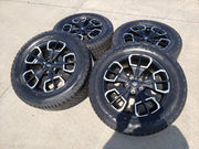18" Hyundai Santa Cruz OEM wheels rims 95231 180411 Black 2024 2025 2026 A/T NEW Texas Truck Tire