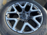 20" Dodge Ram 1500 OEM 94059 Laramie wheels rims 68583860AA 2024 2025 2026 NEW Texas Truck Tire