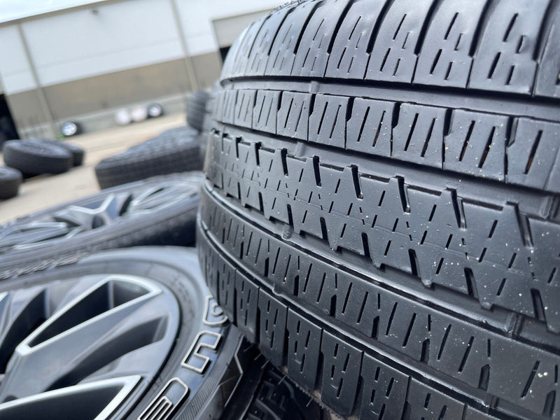 20" Chevy Tahoe Silverado OEM 5919 wheels rims GMC Yukon tires BRIDGESTONE Texas Truck Tire