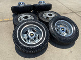 17" Chevy Silverado GMC Sierra 3500 Dually rims wheels OEM 5519 5520 8094 Texas Truck Tire
