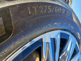 22" Cadillac Escalade IQ PLATINUM EV OEM wheels rims 2500 Hummer 2025 2026 NEW Texas Truck Tire