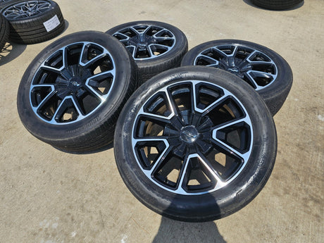 22" Chevy Tahoe Suburban RST OEM 14035 wheels rims Silverado 2023 2024 2025 2026 Texas Truck Tire
