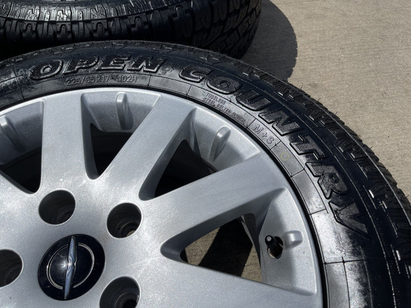 17" Jeep Grand Cherokee OEM wheels rims 2401 tires 2012 2015 2018 DISCOUNTED Texas Truck Tire