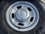 17" Ford F-250 F-350 OEM 3828 wheels rims tires GOODYEAR TERRITORY A/T 33" NEW Texas Truck Tire