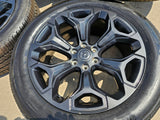 22" Dodge Ram 1500 OEM Laramie wheels LIMITED Gray 2685 2727 tires NEW Texas Truck Tire